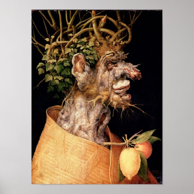 Affiche Hiver, (Devant)