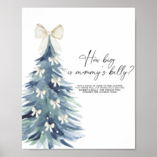 Affiche Hiver arbre quelle taille est l'affiche de jeu du