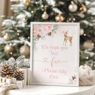 Affiche Hiver Conederland Les faveurs s'il vous plaît pren