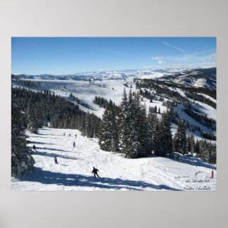 Affiche hiver descendant