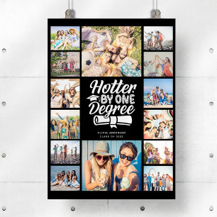 Affiche Hiver D'Un Degree Photo Collage Souvenirs