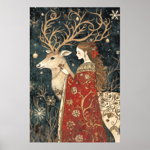 Affiche Hiver enchanté : Le Maiden et le Stag