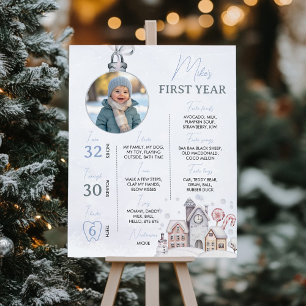 Affiche hiver Onederland Anniversaire Photo Jalon Signal
