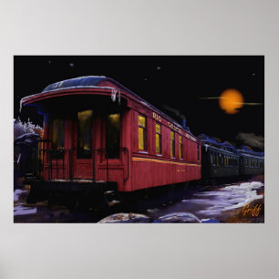 Affiche Hiver sur le Rio Grande Sud