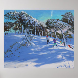 Affiche Hivernal Ladmanlow Derbyshire 2013