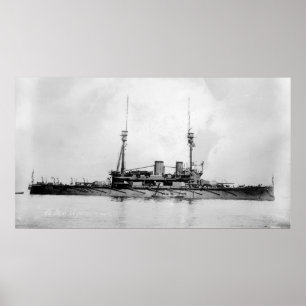 Affiche HMS Agamemnon