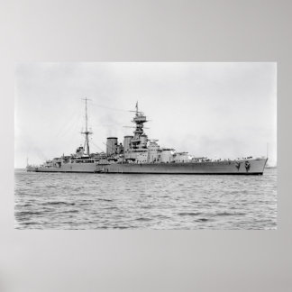 Affiche HMS Hood (51) - 17 mars 1924