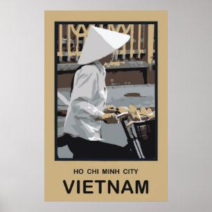 Affiche Ho Chi Minh City Vietnam
