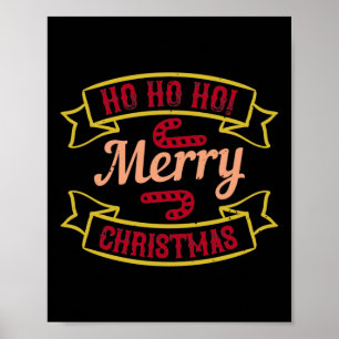 Affiche Ho ho ho ho ho ho ! Merry Christmas
