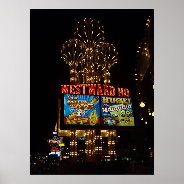 Affiche Ho Las Vegas Ouest Imprimer l'affiche (Devant)
