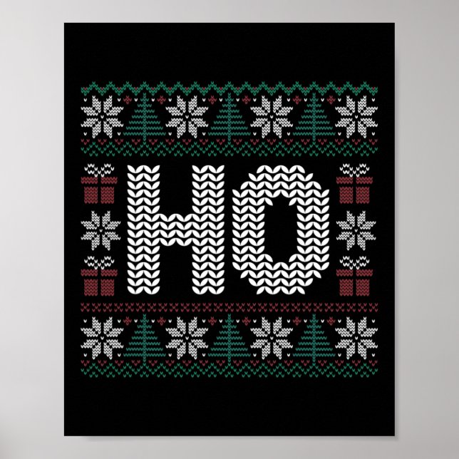 Affiche Ho Où est mon Ho à Noël Xmas Couples Correspondanc (Devant)