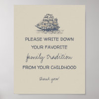 Ho! panneau de traditions familiales nautiques vin