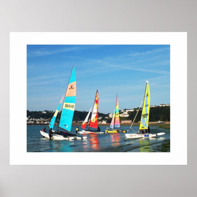 Affiche Hobie cats ready to sail (Devant)
