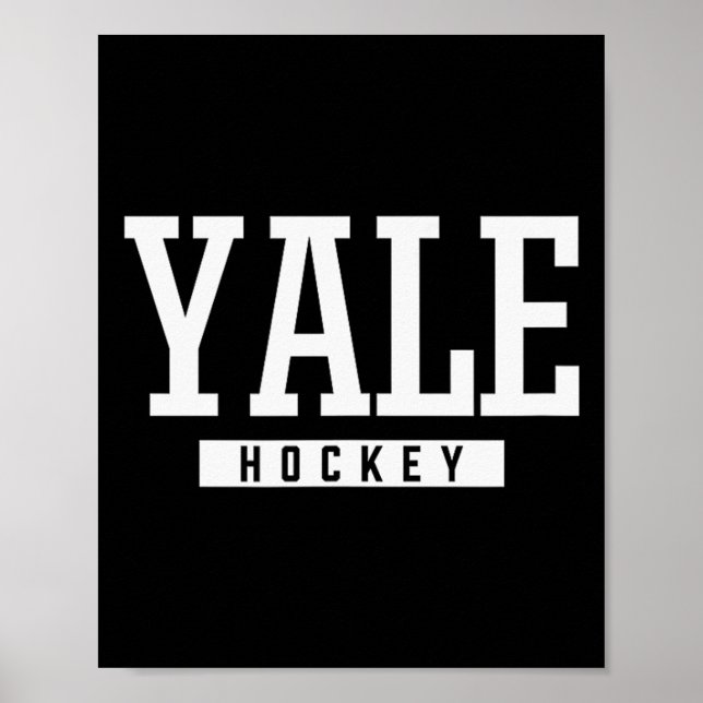 Affiche Hockey de l'école secondaire Yale  (Devant)