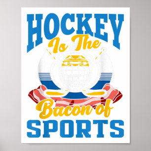 Affiche Hockey est l'arnaque du sport Drôle de hockey sur