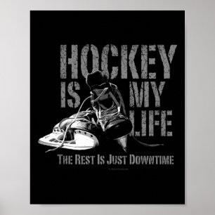 Affiche Hockey est ma vie - L'amour d'un joueur de hockey 