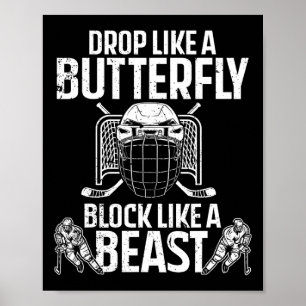 Affiche Hockey Goalie Art Pour Hommes Femmes Amateurs De H