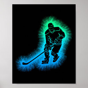 Affiche Hockey Hockey sur glace Enfants Jeunesse Garçons