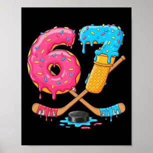 Affiche Hockey Six Seven Glaces 67 Argot Gen Alpha Spo