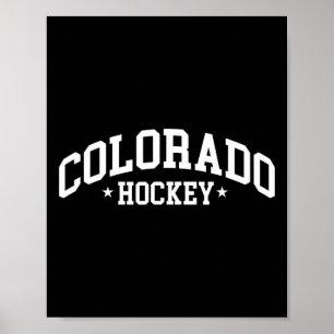 Affiche Hockey Sport Colorado