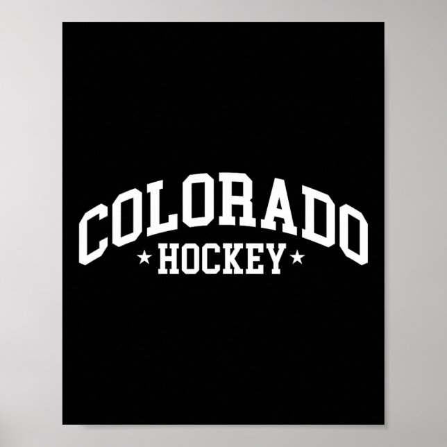 Affiche Hockey Sport Colorado (Devant)