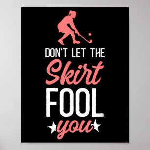 Affiche Hockey sur gazon Ne vous laissez pas tromper par l
