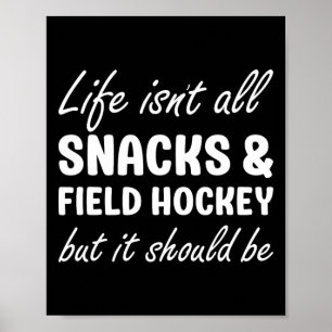Affiche Hockey sur gazon pour femme ou homme joueur de hoc