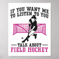 Hockey sur gazon si vous voulez que je vous écoute