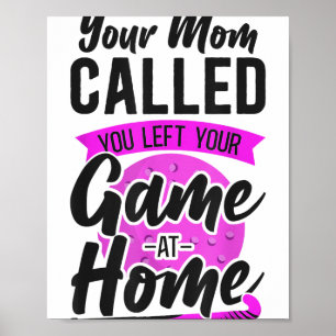Affiche Hockey sur gazon Votre maman vous a appelé Vous av