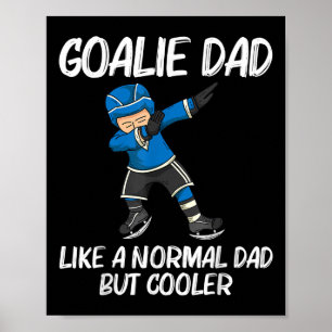 Affiche Hockey sur glace drôle pour papa père patinoire de