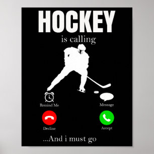Affiche Hockey sur glace Jeunes femmes Joueuse de hockey s