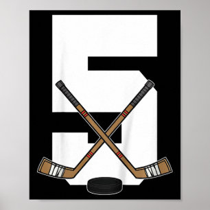Affiche Hockey sur glace pour enfants Enfants tout-petits 
