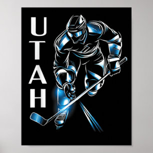 Affiche Hockey Utah
