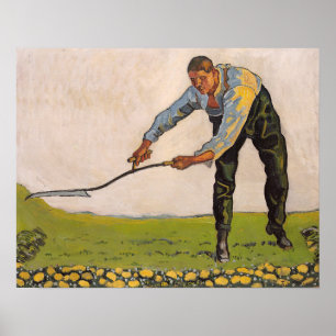 Affiche Hodler - La Faucheuse