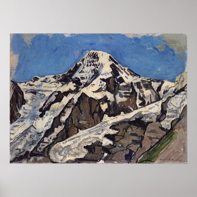 Affiche Hodler - There Monch 1914 (Devant)