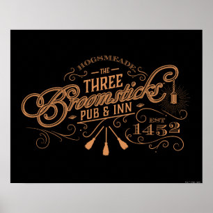 Affiche HOGSMEADE™ THE TROIS BROOMSTICKS™ Pub & Inn
