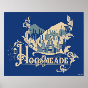 Affiche HOGSMEADE™ Village Vintage Graphique