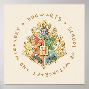Affiche HOGWARTS™ School of Witchcraft et Wizardry