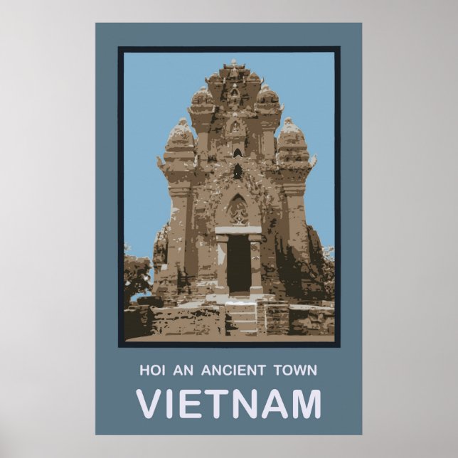 Affiche Hoi An Ancienne Ville Vietnam (Devant)