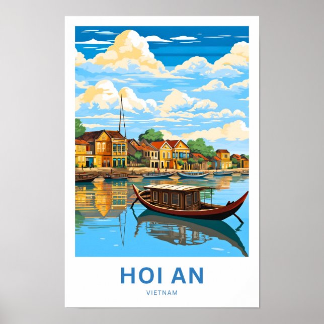 Affiche Hoi An Vietnam Imprimer (Devant)