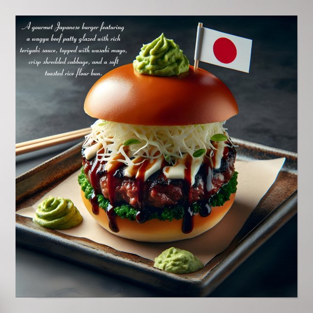 Affiche Hokkaido Harmony Burger Indulgence (Devant)