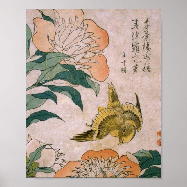 Affiche Hokusai Katsushika (Devant)