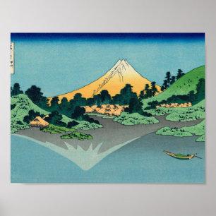 Affiche Hokusai Katsushika - Le Mont Fuji