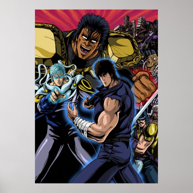 Affiche Hokuto no ken (Devant)