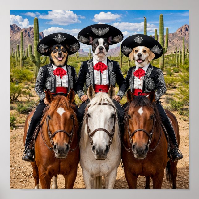 Affiche "Hola!" (Devant)