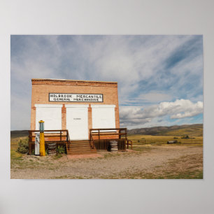 Affiche Holbrook Mercantile Chesterfield Idaho