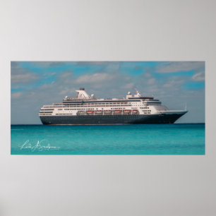 Affiche Holland America Cruise Ship