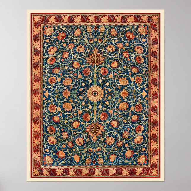 Affiche Holland Park par William Morris, Art de Tapis Vint (Devant)