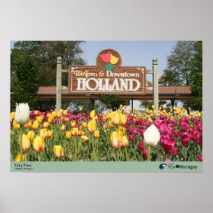 Affiche Holland Tulip Time - Holland, Michigan