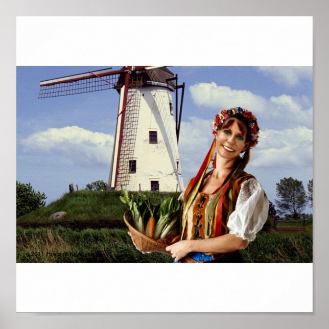AFFICHE HOLLAND WINDMILL (Devant)
